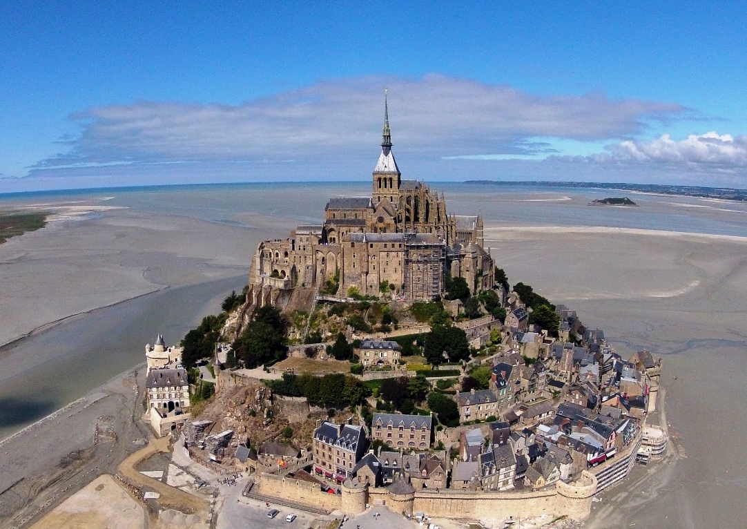 Le mont saint Michel en Normandie