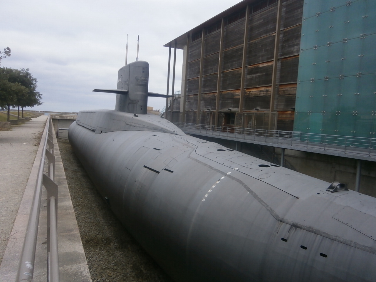 Sous-marin le Redoutable, Cherbourg