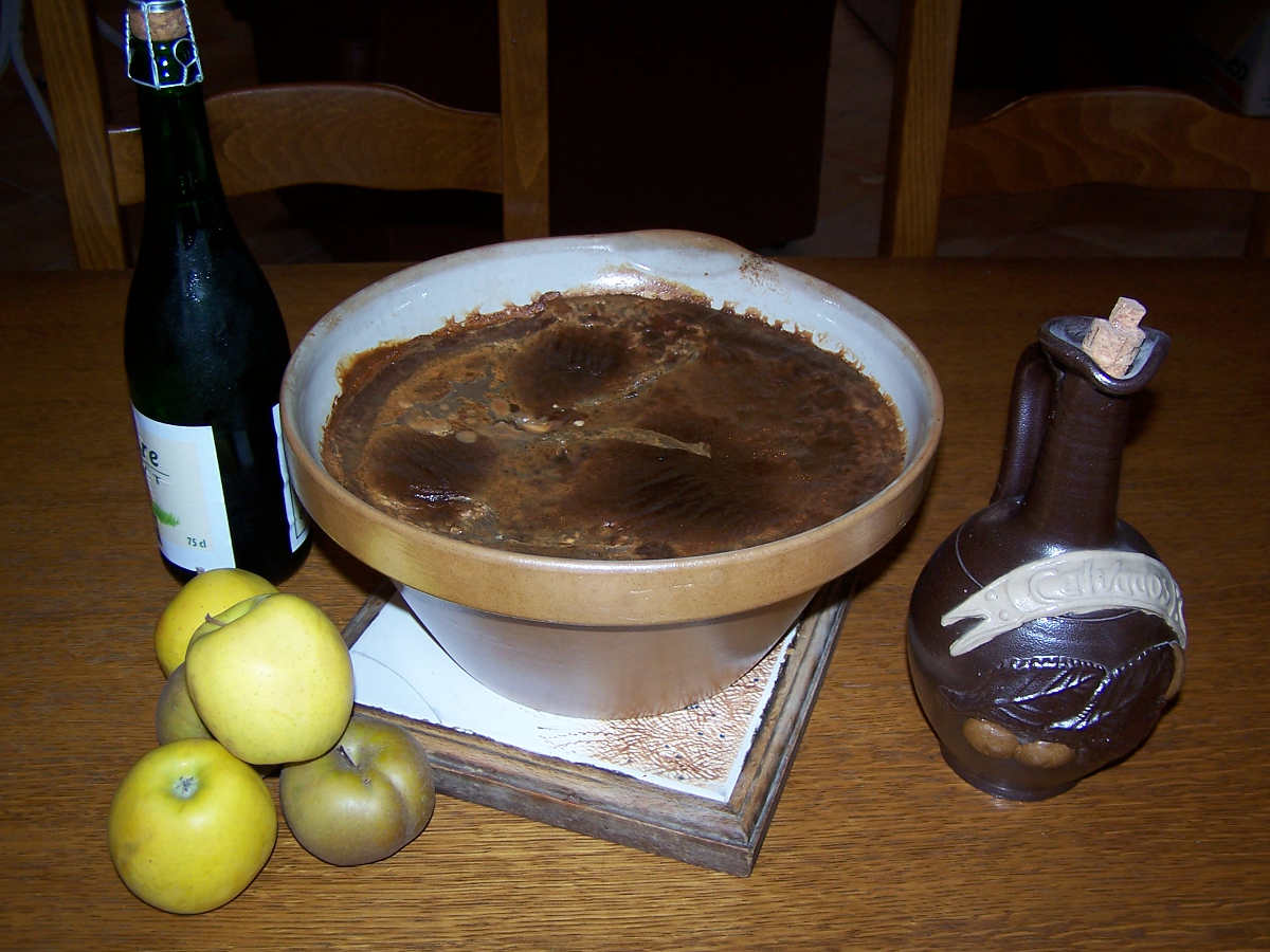 Gastronomie normande, teurgoule, pommes et cidre